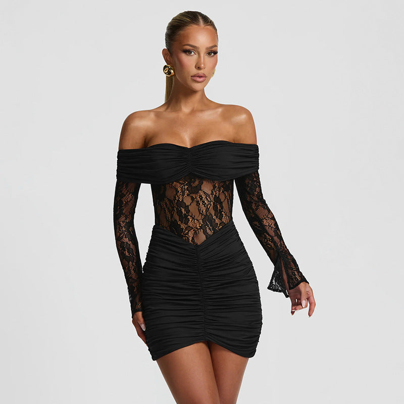Moonlit Lace Dress